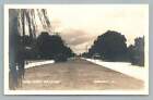 Canal Street Boulevard THIBODAUX Louisiana RPPC Vintage Real Photo Postcard 40s