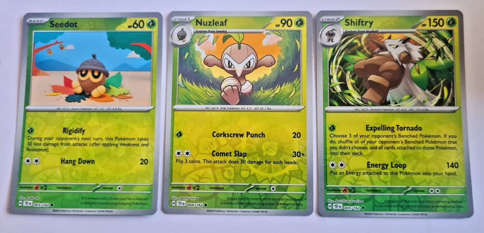 Seedot evolution 003/162 Sv05: Temporal Forces Reverse Holo x3 - Image 1 of 1