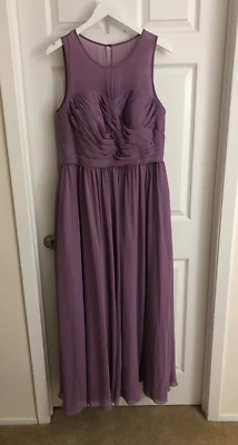 Purple Bridesmaid Dress - Azazie "Nina" size 14 (Wisteria color) - Изображение 1 из 4