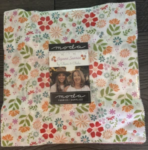 Laguna Sunrise Moda Layer Cake 42 100% Cotton 10" Precut Quilt Squares - Picture 1 of 14