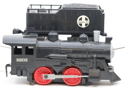 Lionel #8803 Santa Fe 0-4-0 Steam Locomotive w/Tender O27 Gauge Tested - Image 1 of 4