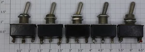 Acme 1001-02 SPDT Toggle Switch with Solder Terminals (Bag of 5) - Picture 1 of 2