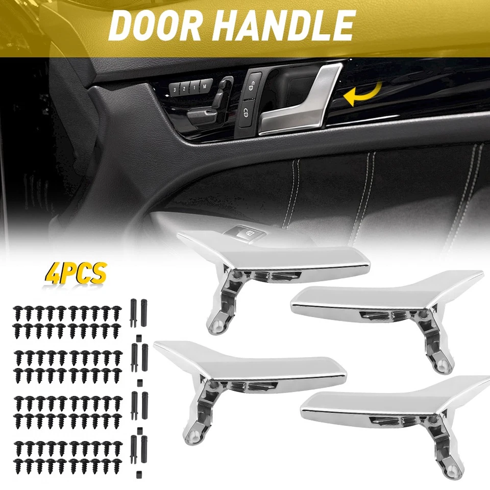 Kit de reparación de manija de puerta interior delantera trasera para Mercedes-Benz C250 C300 C350 GLK Foto 1 de 4