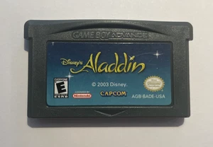 Disney's Aladdin (Nintendo Game Boy Advance) GBA cartuccia autentica solo testata - Foto 1 di 6
