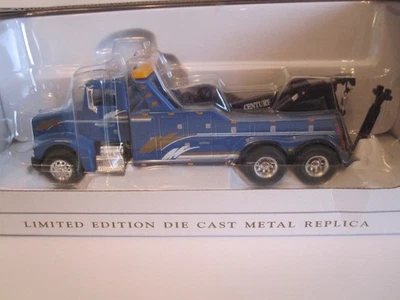 SPECCAST PETERBILT 385 WRECKER MILLER 1/64 BLUE NEW IN BOX TOW TRUCK - Image 1 of 4