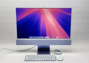 Apple iMac 2021 24 Zoll M1 8-Core CPU 256 GB - sehr guter Zustand - Bild 1 von 7