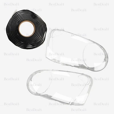 For Subaru Impreza 2004-2005 Pair Headlight Clear Lens Cover Shell+Sealant Glue - Imagem 1 de 4