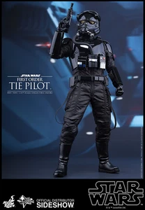 MMS324 First Order Tie Pilot Star Wars The Force Awakens Hot Toys 1:6 NEW SEALED - Picture 1 of 7