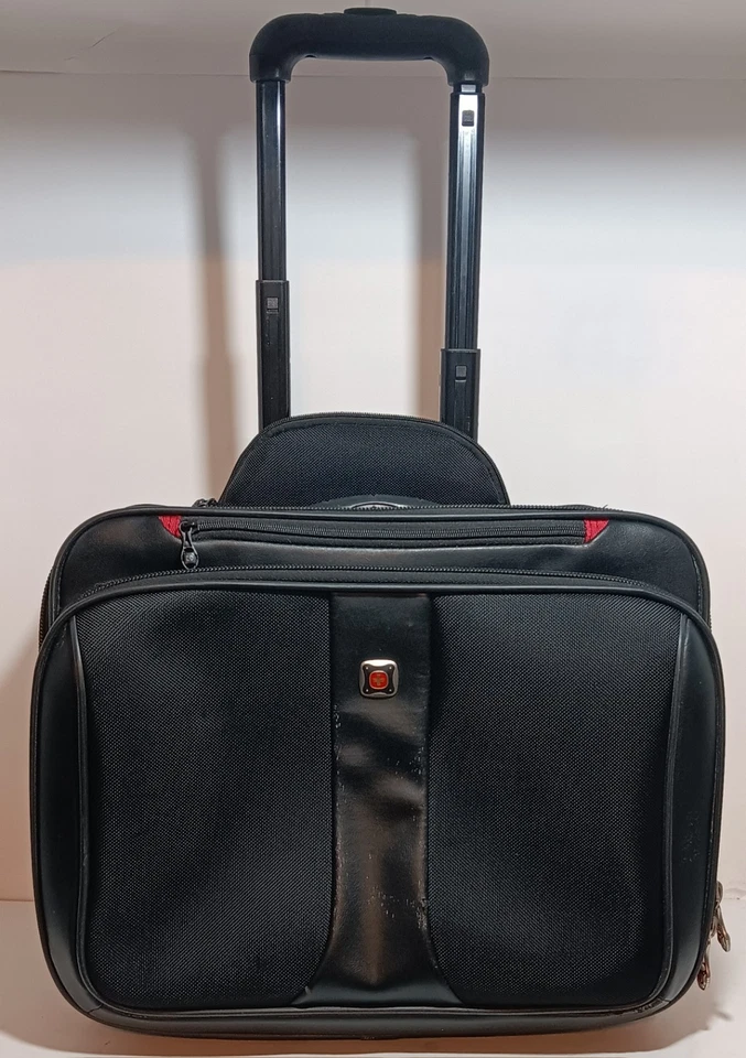 Wenger Rolling Business Laptop Case Bag 17" Carry-On Comp-U-Roller GA-7021-02 - Image 1 of 4