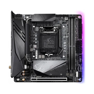 Gigabyte Z490I AORUS Ultra Rev.1.1 Intel Mainboard Mini-ITX Sockel 1200  #325832 - Bild 1 von 4