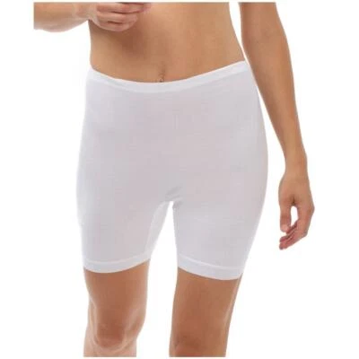 Damen Normalbeinschlüpfer 5er Pack Schöller Unterhosen Slips Mako-Baumwolle - Bild 1 von 2