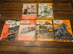 Lote de 6 revistas artesanales modelo ferrocarril - 1962 -- Set 9 - Imagen 1 de 11