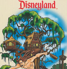 Vintage Disneyland Pinback Button Tarzans Treehouse Adventureland 1999