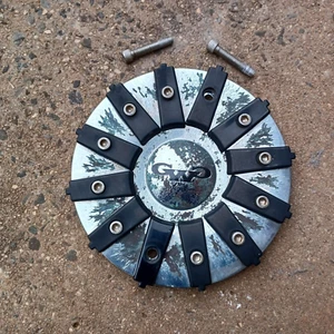 GWG custom wheel center cap, chrome, part number C-221, S709-84 01 - Picture 1 of 3