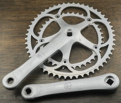 Vintage Campagnolo Veloce RoadBike CRANKS 93-94 Athena C Record Era Tour Bicycle - Image 1 of 4