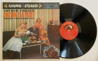 Arthur Fiedler / Boston Pops Boston Tea Party LP NM RCA Victor LSC-2213 (1958) - Image 1 of 4
