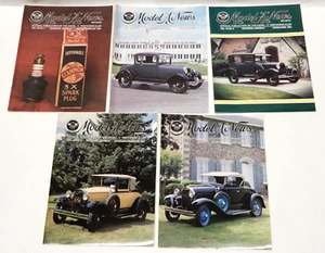 REVISTA DE NOTICIAS MODELO "A" ~ MODELO "A" RESTORERS CLUB ~ JUEGO DE 5 NÚMEROS (1996) - Imagen 1 de 12