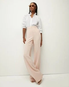 NWT VERONICA BEARD Sz 12 EDIA PANT IN BALLET PINK - Picture 1 of 4