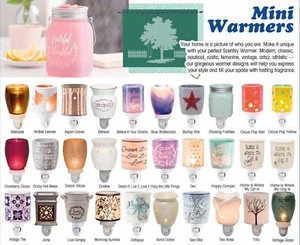 SCENTSY Mini Warmers (Plug In) NEW ~ YOU PICK ~ CURRENT RARE HTF RETIRED - Picture 1 of 22