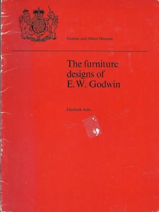 BOOKLET FURNITURE DESIGNS BY E.W. GODWIN Victoria & Albert Museum 1970 - Picture 1 of 1