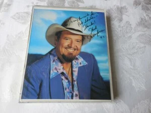 Autógrafo vintage firmado a mano de música country occidental de Hank Thompson - Imagen 1 de 2