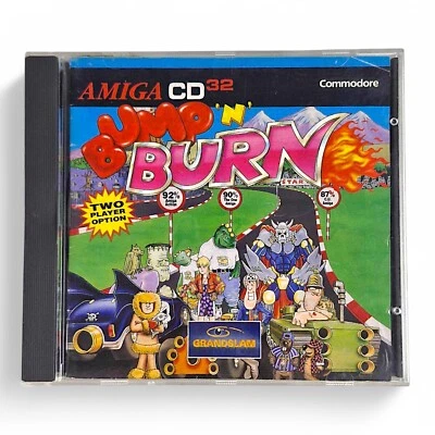 Amiga CD 32 - Bump 'n' Burn mit OVP sehr guter Zustand - Bild 1 von 3