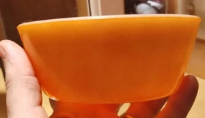 Federal 5"  Small Orange Milk Condiment  Bowl🆓 📦 - Picture 1 of 4