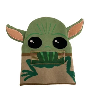 Star Wars The Mandalorian Grogu Beanie Hat Kid's One Size Green The Child - Picture 1 of 7