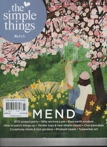 THE SIMPLE THINGS MAGAZINE MARCH 2025 TAKING TIME TO LIVE WELL - Picture 1 of 2