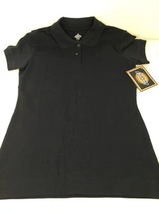 DICKIES GIRL Navy Blue Polo Shirt. Size Youth Medium. NEW. - Picture 1 of 7