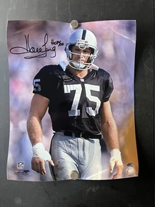 Foto Howie Long autografata/firmata Oakland Raiders 16x20 BAS 31447 - Foto 1 di 5