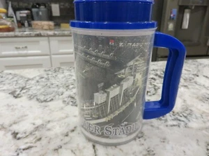 VTG Penn State Nittany Lion Beaver Stadium Whirley 20 oz Insulated Travel Mug EX - Picture 1 of 7