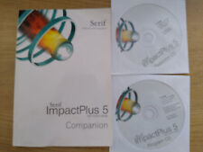 Serif ImpactPlus 5 Software Program and Resource CDs with Book Impact Plus 5
