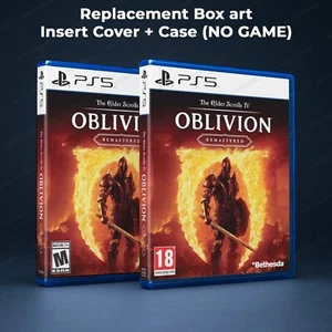 PS5 The Elder Scrolls IV Oblivion Replacement Case Box Only Empty PAL NO GAME - Picture 1 of 8