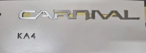 rear tailgate CARNIVAL emblem fit on KIA Carnival 2023 2024 model year - Picture 1 of 2