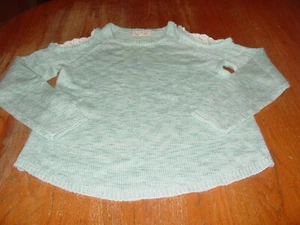 Girls size 14 Pink Republic Long Sleeve Cold Shoulder Pullover Sweater NWOT  - Picture 1 of 1