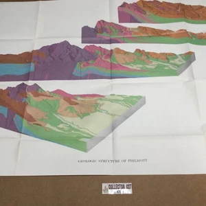 Boy Scout Geologic Structure Of Philmont Scout Ranch Geological Survey Map 247C1 - Picture 1 of 10