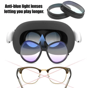For Meta Quest 3S VR Glasses VR Eyeglass Myopia Anti-Blue Light Lens Accessories - Picture 1 of 30