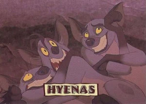 Hienas (#75) | SkyBox The Lion King 1994 | Casi nuevo - Imagen 1 de 1