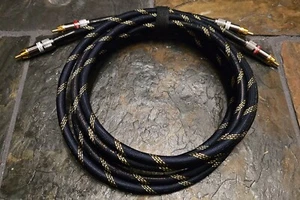 Par desequilibrado de cables/interconexiones Tributarios "PLATA" RCA-RCA de 6 pies - Imagen 1 de 2