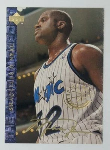 1994 Upper Deck Shaquille O'Neal USA GOLD Signature Medal Michael Jordan Report - Picture 1 of 2