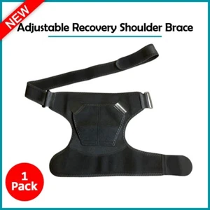 B2G1 Shoulder Brace Rotator Cuff Pain Relief Support Adjustable Sleeve Sprains - Picture 1 of 6