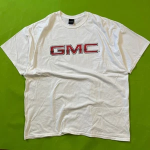 Mens GMC Collection Y2K White T-Shirt 2XL XXL Graphic Logo Short Sleeve - Picture 1 of 6