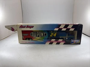 NASCAR JEFF GORDON 1/64 - 1993 CORGI Race Image Collectibles Transporter DuPont - Picture 1 of 13