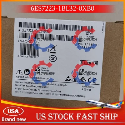 New Siemens 6ES7223-1BL32-0XB0  One-year warranty - Image 1 of 4