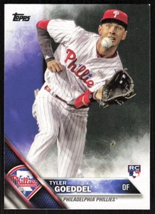 2016 Topps Update #US247 Tyler Goeddel RC - FREE SHIPPING - Picture 1 of 2
