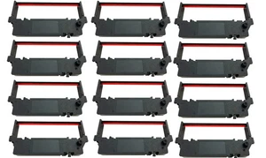 12 PACK SP-700 Ribbon Ink Cartridge Quality BLACK and RED Compatible with STA... - Picture 1 of 7