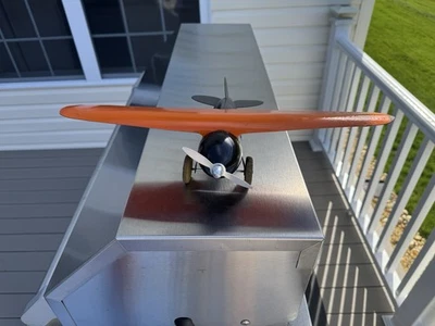 Wyandotte Pressed Steel Toy Airplane Restored - Image 1 of 4