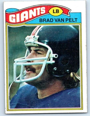 1977 Topps #175 Brad Van Pelt New York Giants - Image 1 of 2