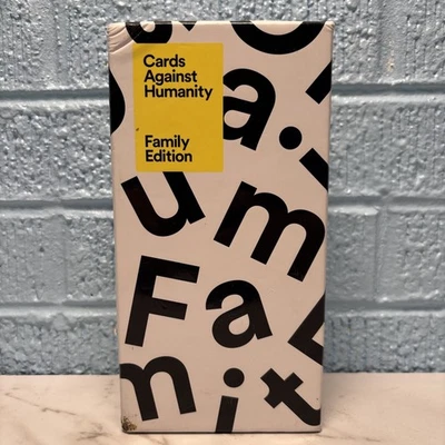 Cards Against Humanity Family Edition Game COMPLETE Ages 8+ 4-20 Players FUN! - Image 1 of 4